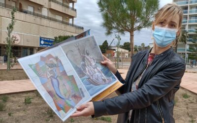 La Comarruga en Teselas de Santiago Padrós