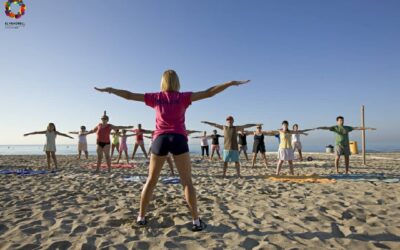 Un diciembre con gimnasia en la playa y una salida enoturística