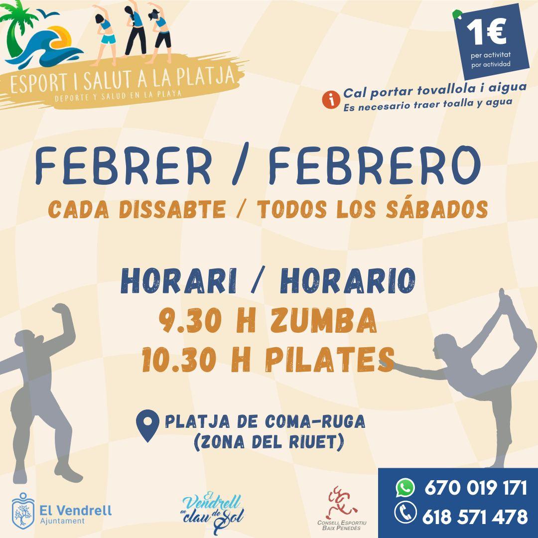 ESPORT I SALUT A LA PLATJA - ZUMBA 23