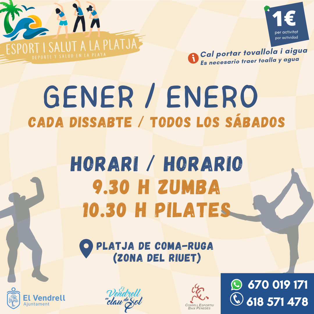 DEPORTE Y SALUD EN LA PLAYA - PILATES 23