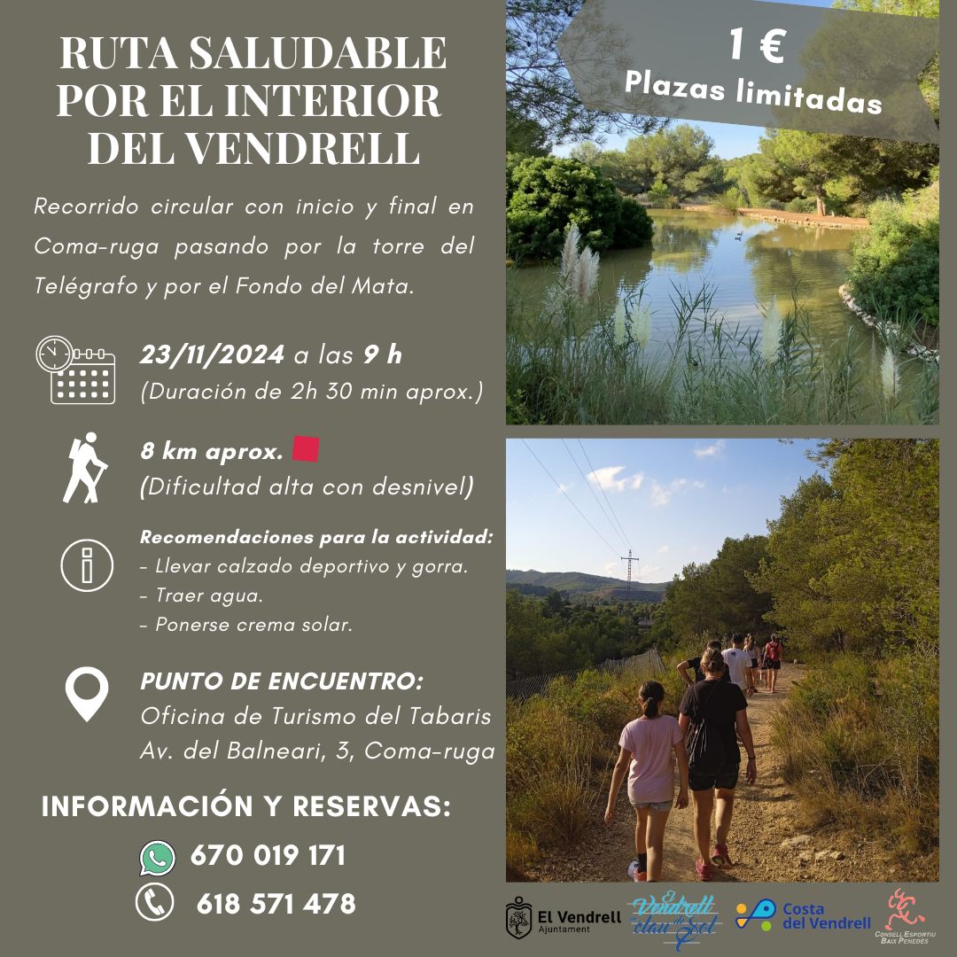 RUTA SALUDABLE PER L'INTERIOR DEL VENDRELL 29