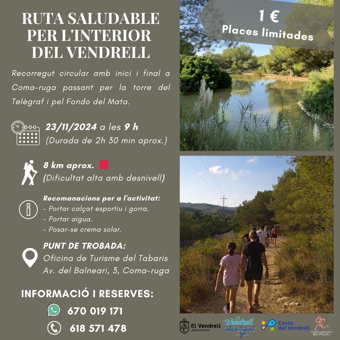 RUTA SALUDABLE PER L'INTERIOR DEL VENDRELL 27